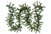 Decorațiune de Crăciun, ghirlandă cu lumini, 2,7 m, 200 LED