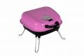 Grătar portabil de cărbune BBQ - roz