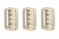 Set 3 buc cutii Vintage din lemn - dimensiunea L