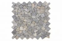 Mozaic de marmură DIVERO - 1 m² , gri