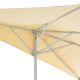 Umbrelă de grădină semicirculară - bej - 2,7 m