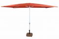 Umbrelă de soare dreptunghiular 2x3 m - teracotă