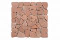 Mozaic de marmură Garth - gresie roșie / teracotă 1 m2