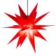 Decorațiune de Crăciun - stea cu temporizator 1 LED, 55 cm,