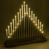 Sfeșnic decorativ de Crăciun, 33LED