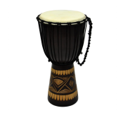 Tobă africană Djembe - 60 cm - pictată manual