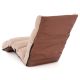 Șezlong reglabil, de culoare bej