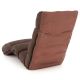 Șezlong reglabil, maro