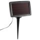 Ghiveci decorativ solar - 3 LED-uri, alb cald