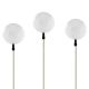 Set lămpi solare LED pentru grădină - 3 becuri de sticlă ce își schimbă culoarea