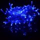 Set lanț de lumină LED, 20 LED-uri, albastru, 2 buc