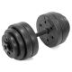 Set de gantere MAXXIVA 2 x 15 kg 16 greutati