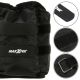 MAXXIVA Manșete cu greutate, 2 x 3 kg, negru