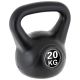 Kettlebell MAXXIVA, negru, 20 kg