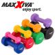 Set gantere vinil MAXXIVA, 2 x 2 kg, violet