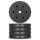 Set discuri haltere 2x5 kg, ciment, plastic, Ø 30/31 mm