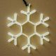 Lumina fulgilor de zăpadă 40 x 35 cm, 360 LED, alb rece