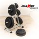 Discuri fitness 2,5 kg, set 2 bucăți, ciment, plastic, 30/31