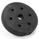Discuri fitness 2,5 kg, set 2 bucăți, ciment, plastic, 30/31