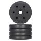 Discuri fitness 2,5 kg, set 2 bucăți, ciment, plastic, 30/31
