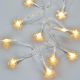 Instalație luminoasă decorativă cu fulgi de zăpadă, 20 LED-u