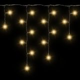 Ghirlandă LED exterior 600 lumini cald alb, timer, 20m, IP44