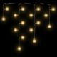 Ghirlandă LED exterior 600 lumini cald alb, timer, 20m, IP44