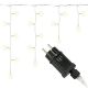 Ghirlandă LED exterior 600 lumini cald alb, timer, 20m, IP44