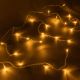 Ghirlandă LED exterior 600 lumini cald alb, timer, 20m, IP44