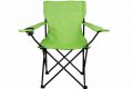 Set camping - 2x scaune pliante cu suport - verde deschis