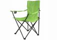 Set camping - 2x scaune pliante cu suport - verde deschis