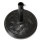 Bază pentru umbrelă, beton, 15 kg, rotundă, negru decorativ