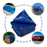 JAGO Prelata 650 g/m², ochiuri de aluminiu, albastru, 3 x 5