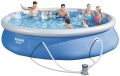 Piscină  Bestway cu filtru, 457 x 84 cm