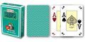 Cărți de poker Modiano mini 4 colțuri - Verde