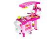 Bucătărie G21 roz pentru copii cu accesorii, mare