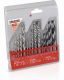 Set burghie Kreator pentru piatra, lemn si metal, 16 buc