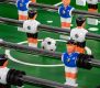 Masa de fotbal Fireball profesională, design modern, 140x73x