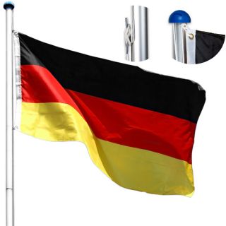 FLAGMASTER® Catarg pentru steaguri cu steagul Germaniei II,