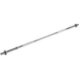 Bară halteră MOVIT 180 cm, 30 mm, cu închideri stea, max.  9
