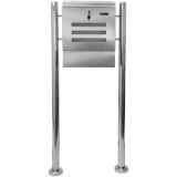 Cutie poștală din oțel inoxidabil 120 cm