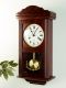 Ceas cu pendul de perete din mahon THESEUS - 60 cm