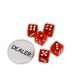 Set de poker GamesPlanet, 300 de jetoane laser Ultimate