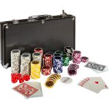 GamesPlanet® Poker Set Black Edition, 300 jetoane 1 - 1000
