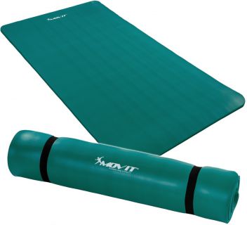 Covor de yoga MOVIT , 190 x 100 x 1,5 cm turcoaz
