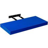 Raft de perete stilist Volato, 70 cm, albastru