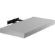 Raft de perete stilist Volato, 70 cm, argintiu