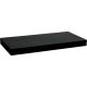Raft de perete Volato, 90 cm, negru lucios