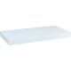 Raft de perete Stilist Volato, 90 cm, alb lucios