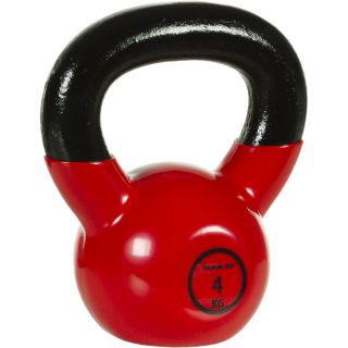 Kettlebell barbell MOVIT cu husă de vinil - 4 kg